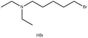 5-溴-N,N-二乙基-1-戊胺氢溴酸盐 结构式