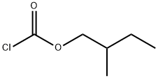 氯甲酸(2-甲基丁基)酯 结构式