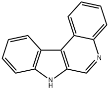 7H-Indolo[2,3-c]quinoline
 结构式