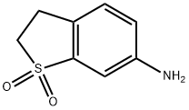 6-氨基-2,3-二氢-1Λ6-苯并噻吩-1,1-二酮 结构式