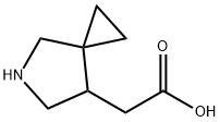 2-{5-AZASPIRO[2.4]HEPTAN-7-YL}ACETIC ACID 结构式