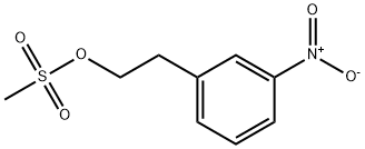 3-nitrophenethyl methanesulfonate 结构式