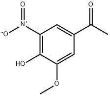 1-(4-羟基-3-甲氧基-5-硝基苯基)乙酮 结构式