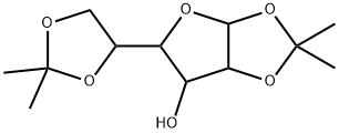 5-(2,2-dimethyl-1,3-dioxolan-4-yl)-2,2-dimethyltetrahydrofuro[2,3-d][1,3]dioxol-6-ol 结构式