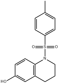 1-Tosyl-1,2,3,4-tetrahydroquinolin-6-ol 结构式