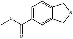 methyl 1,3-dihydrobenzo[c]thiophene-5-carboxylate 结构式