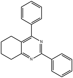 2,4-二苯基-5,6,7,8-四氢喹唑啉 结构式