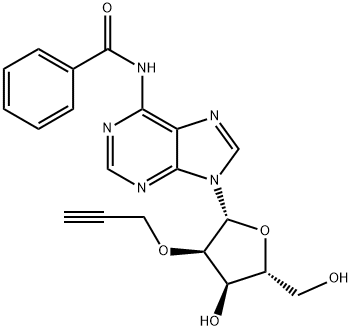 N4-Benzoyl-2'-O-propargyladenosine 结构式