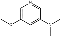 5-methoxy-N,N-dimethylpyridin-3-amine 结构式