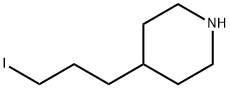 4-(3-iodopropyl)Piperidine 结构式