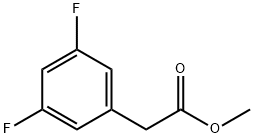 (3,5-Difluoro-phenyl)-acetic acid methyl ester 结构式