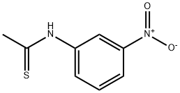 N-(3-nitrophenyl)ethanethioamide 结构式