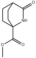 methyl 3-oxo-2-azabicyclo[2.2.2]octane-1-carboxylate 结构式