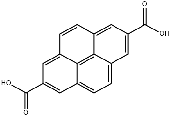 2,7-芘二羧酸 结构式