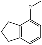 4-甲氧基-2,3-二氢-1H-茚 结构式