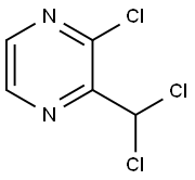 2-chloro-3-(dichloromethyl)Pyrazine 结构式