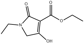 ethyl 1-ethyl-2,4-dioxopyrrolidine-3-carboxylate 结构式