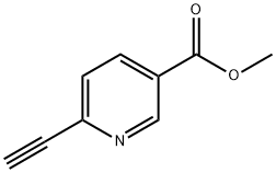 6-乙炔基烟酸甲酯 结构式