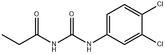 1-(3,4-DICHLOROPHENYL)-3-PROPIONYLUREA 结构式