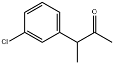 3-(3-Chlorophenyl)-2-butanone 结构式