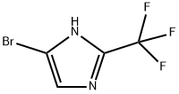 5-溴-2-(三氟甲基)-1H-咪唑 结构式