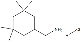 (3,3,5,5-TETRAMETHYLCYCLOHEXYL)METHANAMINE HYDROCHLORIDE 结构式
