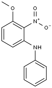 3-Methoxy-2-nitro-N-phenylaniline 结构式