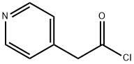 2-(pyridin-4-yl)acetyl chloride hydrochloride 结构式