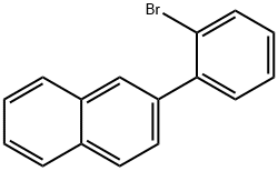 2-(2-溴苯基)萘 结构式