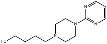 4-(4-(2-嘧啶基)-1-哌嗪基)-1-丁醇盐酸盐 结构式