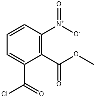 methyl 2-(chlorocarbonyl)-6-nitrobenzoate 结构式