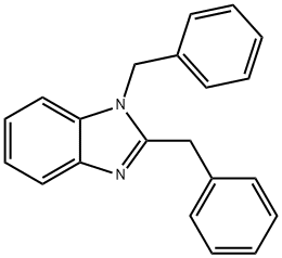 1,2-Dibenzyl-1H-benzo[d]imidazole 结构式