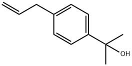 2-(4-烯丙基苯基)2-丙醇 结构式