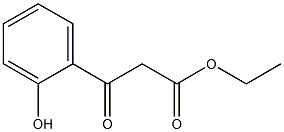 3-(2-羟基苯基)-3-氧代丙酸乙酯 结构式