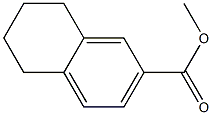 5,6,7,8-四氢萘-2-甲酸甲酯 结构式