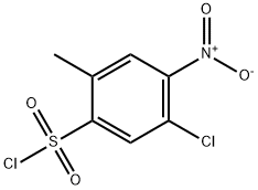 5-Chloro-2-methyl-4-nitro-benzenesulfonyl chloride 结构式