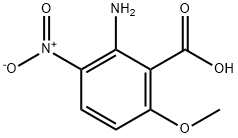 2-Amino-6-methoxy-3-nitro-benzoic acid 结构式