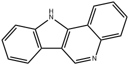 11H-吲哚并[3,2-C]喹啉 结构式