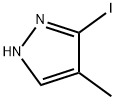5-Iodo-4-methyl-1H-pyrazole 结构式