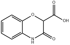 3-氧代-3,4-二氢-2H-苯并[B][1,4]噁嗪-2-羧酸 结构式