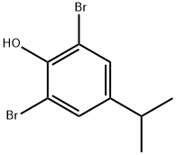 2,6-Dibromo-4-isopropylphenol 结构式