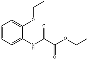2-(2-乙氧基苯基)氨基-2-氧乙酸乙酯 结构式