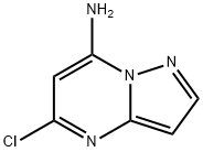 5-chloropyrazolo[1,5-a]pyrimidin-7-amine 结构式