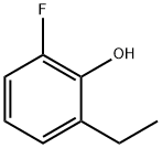 2-ethyl-6-fluorophenol 结构式