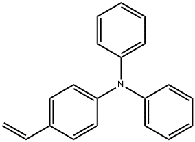 N,N-二苯基-4-乙烯基苯胺 结构式