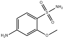 4-氨基-2-甲氧基苯磺酰胺 结构式