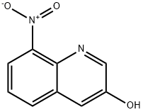 8-NITROQUINOLIN-3-OL 结构式