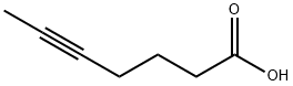 5-Heptynoic acid 结构式