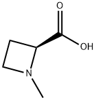 (S)-1-甲基氮杂环丁烷-2-羧酸 结构式