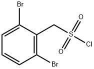 Benzenemethanesulfonyl chloride, 2,6-dibromo- 结构式